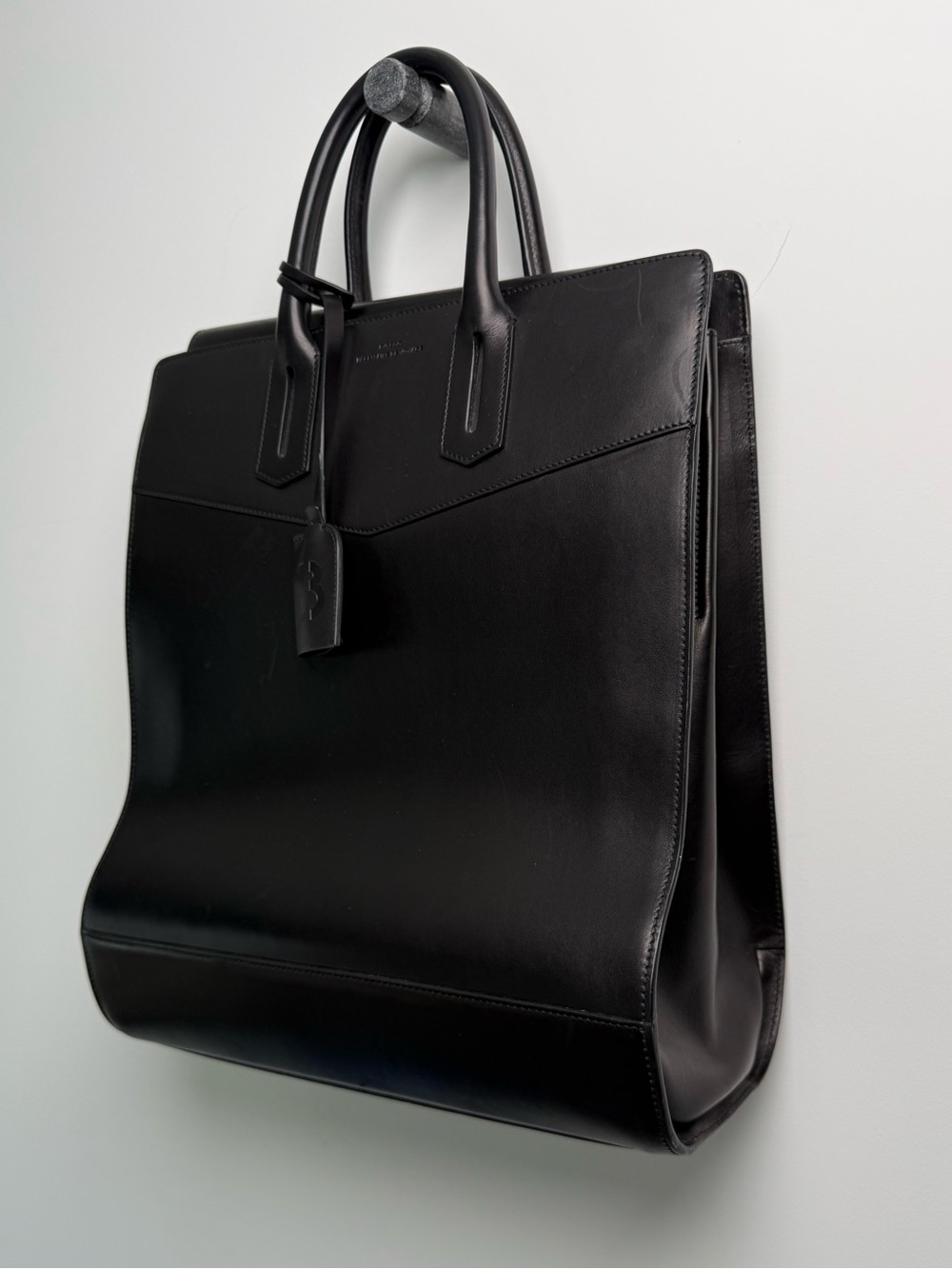 $1.6k Byredo Nécessaire de Voyage Leather Tote Bag Large Black Italy Rare